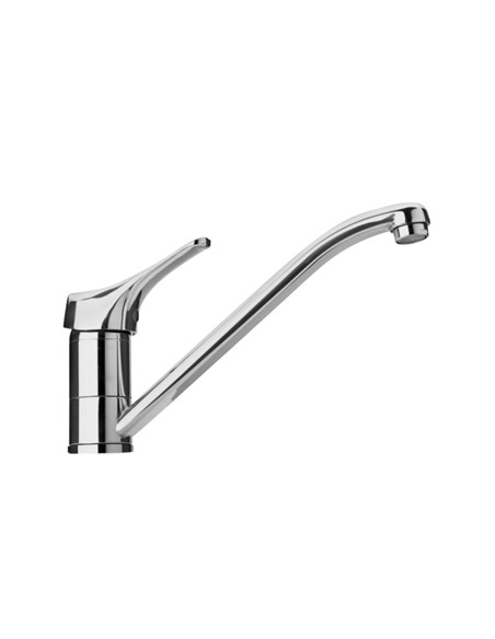 Miscelatore Girevole Bocca Coassiale Lavello Cromo | Piralla Ariel Cucina e Lavanderia
