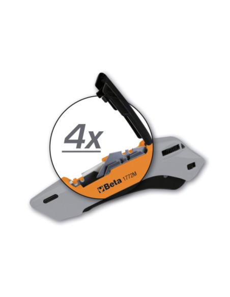 Cutter con Lama Retrattile con 4 Lame | Beta 1772M