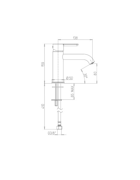 Miscelatore Lavabo Nero Opaco |  Jacuzzi Rubinetteria Sunset Yo Rubinetteria Lavabo Bagno