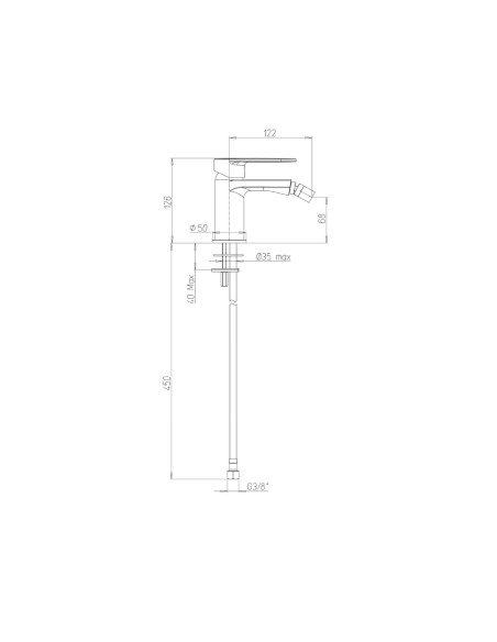 Miscelatore Bidet | Jacuzzi Rubinetteria Borea Rubinetteria Bidet Bagno