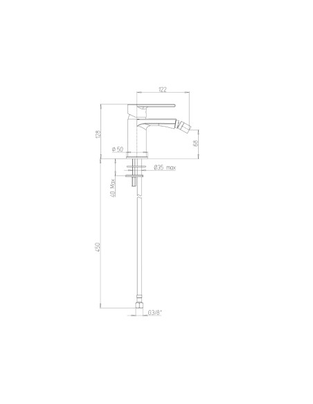 Miscelatore Bidet | Jacuzzi Rubinetteria Twilight Rubinetteria Bidet Bagno