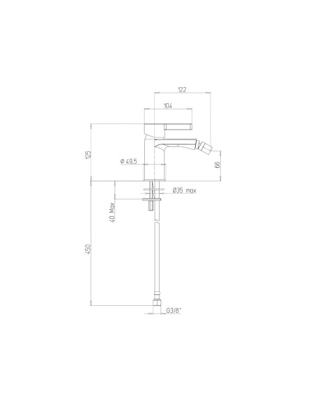 Miscelatore Bidet  |  Jacuzzi Rubinetteria Fiamma Rubinetteria Bidet Bagno