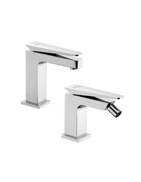 Set Miscelatore Lavabo e Bidet  | Jacuzzi Rubinetteria Beam Set Rubinetteria Bagno