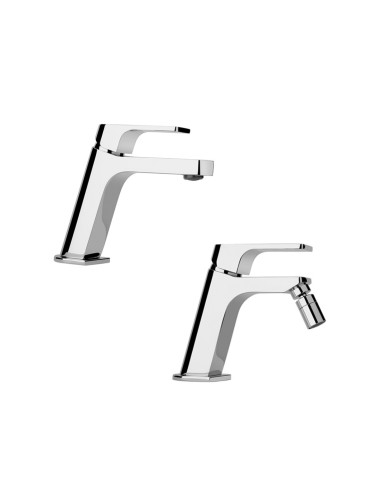 Set Miscelatore Lavabo e Bidet | Jacuzzi Rubinetteria Twilight Set Rubinetteria Bagno