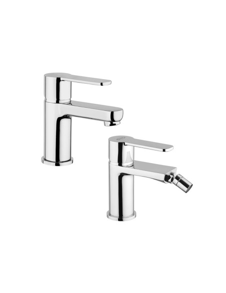 Set Miscelatore Lavabo e Bidet | Jacuzzi Rubinetteria Eolo Set Rubinetteria Bagno
