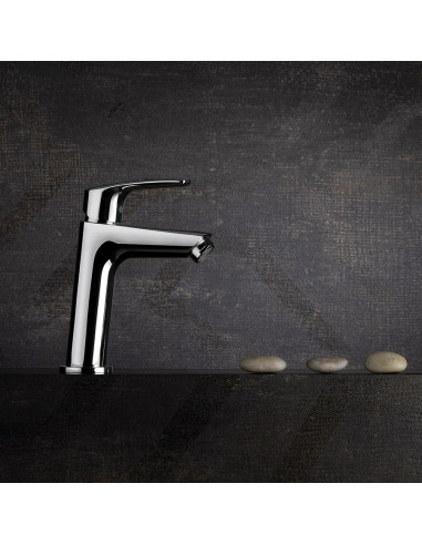 Miscelatore Lavabo Medio | Jacuzzi Rubinetteria Lucente Rubinetteria Lavabo Bagno