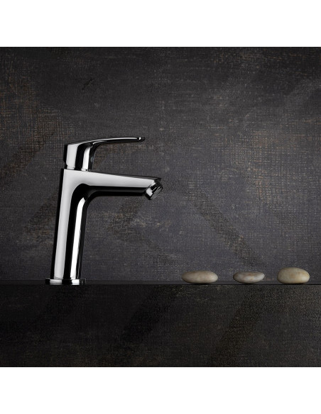 Miscelatore Lavabo Medio | Jacuzzi Rubinetteria Lucente Rubinetteria Lavabo Bagno