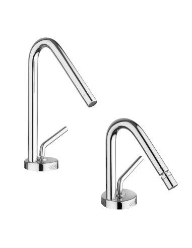 Set Miscelatore Lavabo e Bidet | Jacuzzi Rubinetteria Lumos Set Rubinetteria Bagno