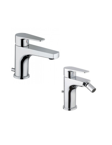 Set Miscelatore Lavabo e Bidet | Bongio Pi 7 Set Rubinetteria Bagno