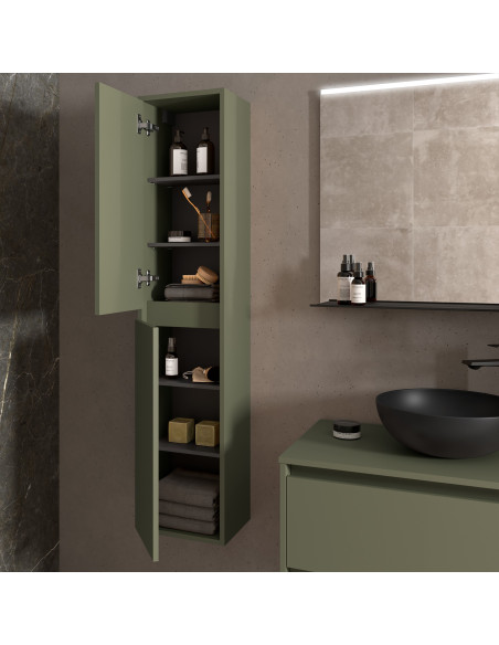 Colonna da Bagno 30x140 cm Green Satin | Salgar Noja Colonne da Bagno