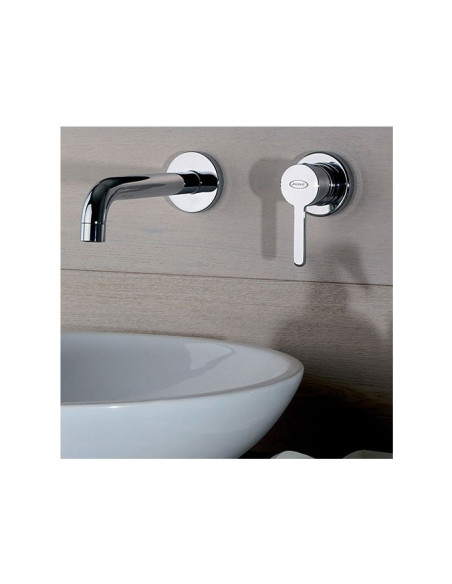 Miscelatore Lavabo a Parete | Jacuzzi Rubinetteria Sunset Rubinetteria Lavabo Bagno