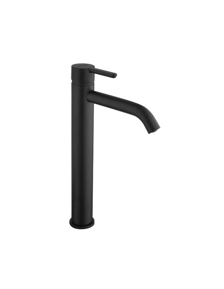 Miscelatore Lavabo Alto Nero Opaco | Jacuzzi Rubinetteria Sunset Yo Rubinetteria Lavabo Bagno