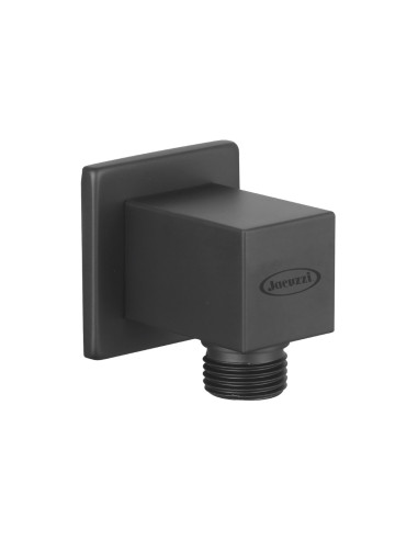 Presa Acqua Universale Quadra Nero Opaco | Jacuzzi Rubinetteria Ricambi Set Doccia