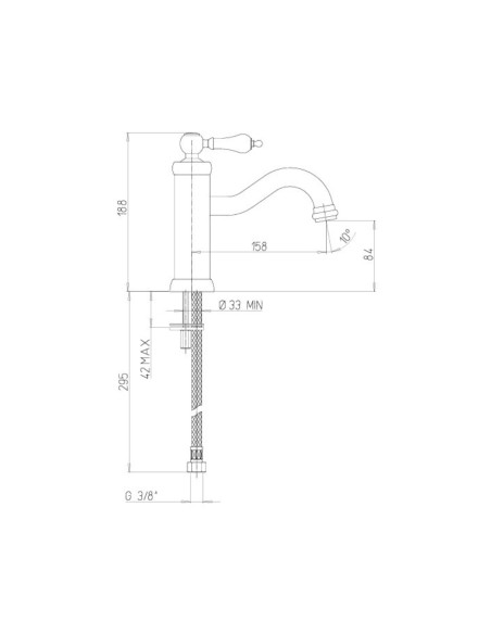 Miscelatore Lavabo Nero Opaco | Jacuzzi Rubinetteria Tosca Yo Rubinetteria Lavabo Bagno