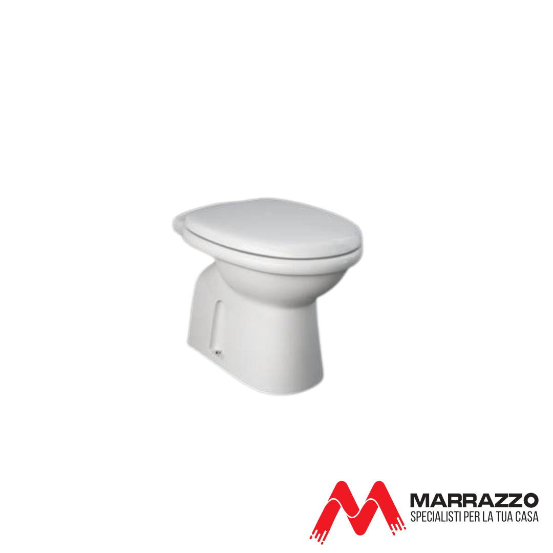 Vaso a Pavimento con Scarico a Terra | Rak Karla 55.36
