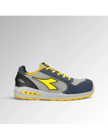 Scarpa Antinfortunistica S1PS Blu Cosmos/Grigio | Diadora Run Net Airbox Low Scarpe da Lavoro