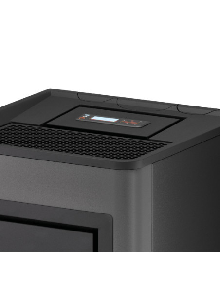 Stufa a Pellet Ventilata Canalizzata Wi-Fi Rosso | Cadel Kobe 11 Air Plus Stufe a Pellet