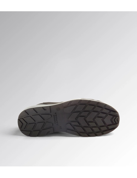 Scarpa Antinfortunistica S3S Grigio Asfalto/Rosso | Diadora Run Net Airbox Low Scarpe da Lavoro