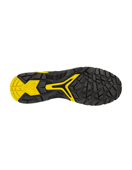 Scarpa Antinfortunistica S3L Nero/Giallo | Puma Safety Amsterdam Mid Scarpe da Lavoro