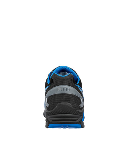 Scarpa Antinfortunistica S3L Nero/Blu | Puma Safety Rio Black Low Scarpe da Lavoro