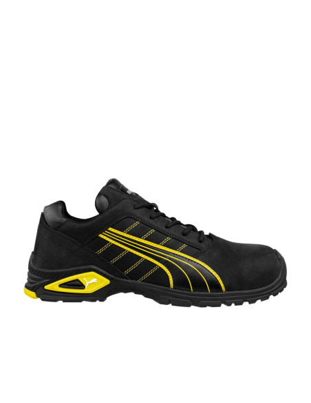 Scarpa Antinfortunistica S3L Nero/Giallo | Puma Safety Amsterdam Low Scarpe da Lavoro