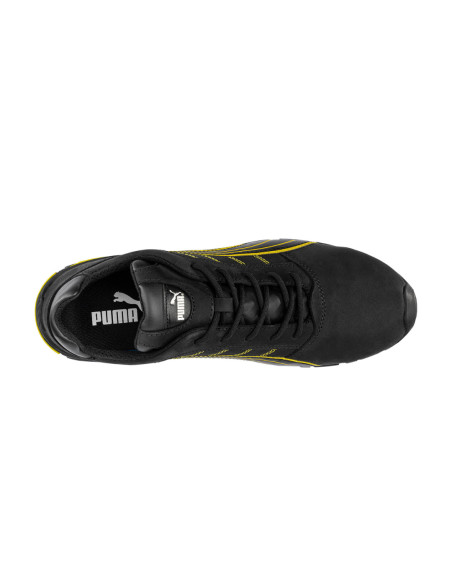 Scarpa Antinfortunistica S3L Nero/Giallo | Puma Safety Amsterdam Low Scarpe da Lavoro