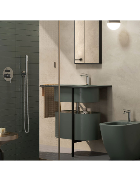 Miscelatore Lavabo con Scarico Click Clack |  Bongio Gio2 Rubinetteria Lavabo Bagno