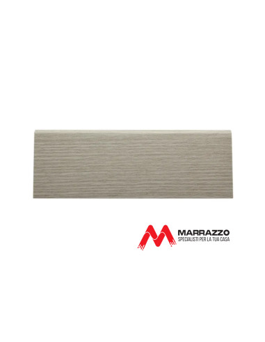 Battiscopa Mdf Rovere Grigio 15 mm x 8 cm x 240 cm Pavimenti in Laminato