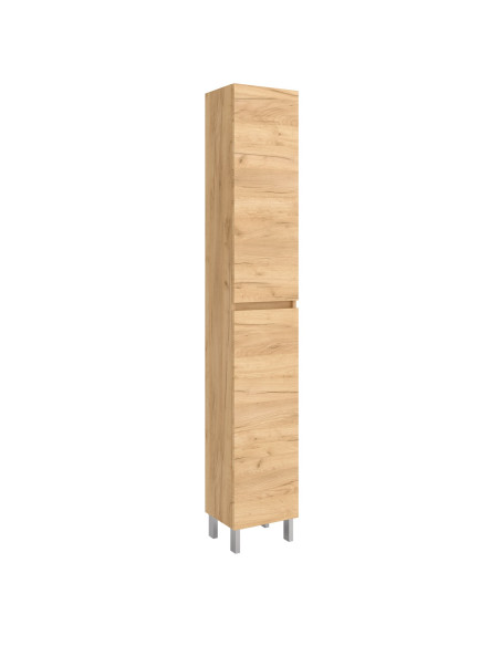 Colonna da Bagno a Terra 30x180 cm Rovere Africa | Salgar Infinity Colonne da Bagno