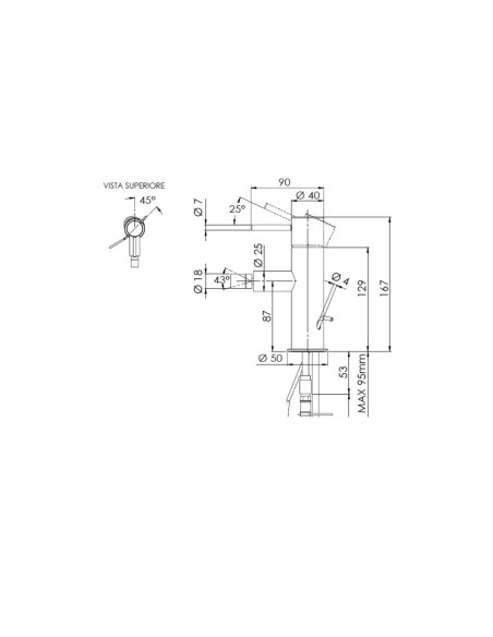 Set Miscelatore Lavabo e Bidet | Mariani Rubinetterie Next Set Rubinetteria Bagno