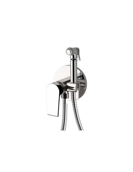 Set Bidet Incasso con Miscelatore Cromo | Mariani Rubinetterie Artic Set Doccia