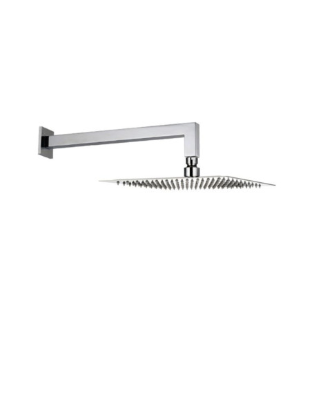Set Doccia Acciaio Inox Quadro 25 x 25 cm | Positano Set Doccia