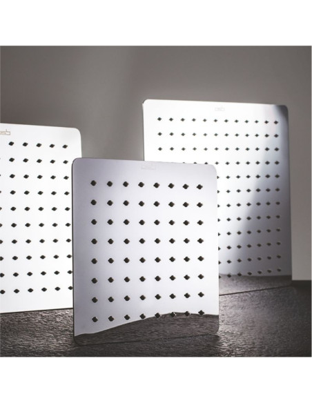 Set Doccia Acciaio Inox Quadro 25 x 25 cm | Positano Set Doccia