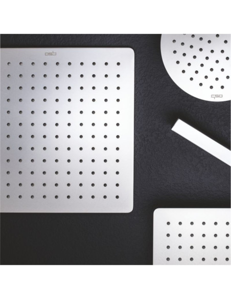 Set Doccia Acciaio Inox Quadro 25 x 25 cm | Positano Set Doccia
