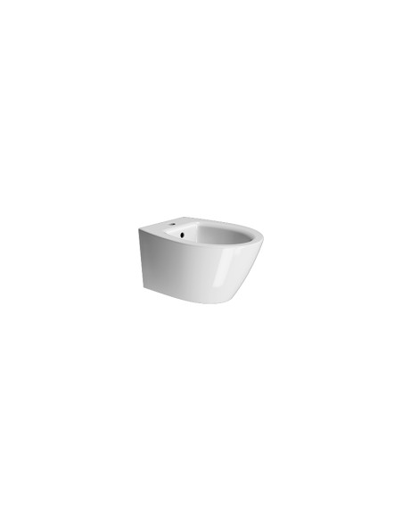 Coppia Sanitari Sospesi Vaso e Bidet Senza Brida + Coprivaso Soft-Close | Gsi Modo 52.37 Coppia Sanitari