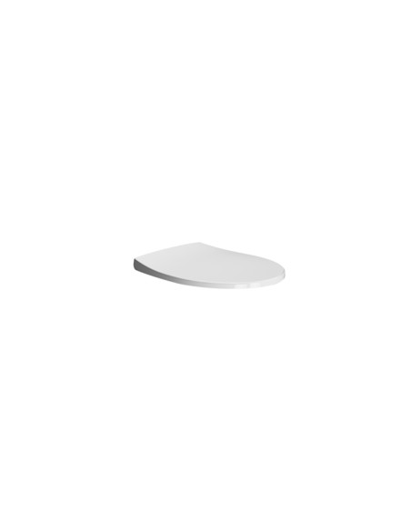 Coppia Sanitari Filomuro Vaso e Bidet a Terra Senza Brida + Coprivaso Soft-Close | Gsi Modo 52.37 Coppia Sanitari