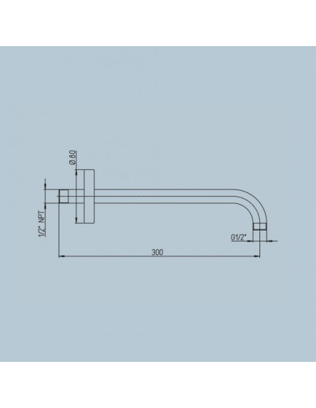 Set Doccia Acciaio Inox Tondo Nero Opaco ⌀ 25 | Jacuzzi Rubinetteria Set Doccia