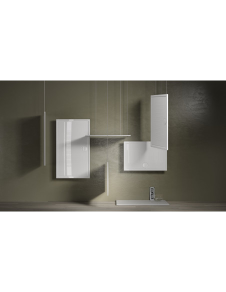 Piatto Doccia 80x120 Ceramica Bianco Lucido | LIF H3 Piatti Doccia Rettangolari