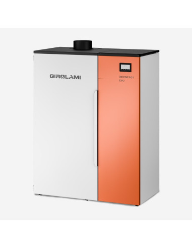 Caldaia Ibrida Legno Pellet ad Altissime Prestazioni | Girolami Bioenergy Evo 34 Termostufe a Pellet