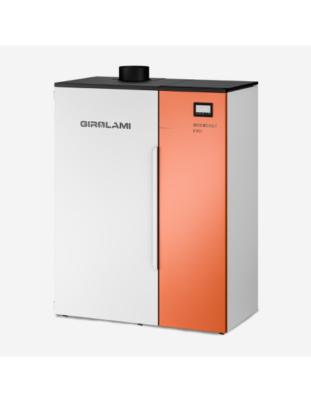 Caldaia Ibrida Legno Pellet ad Altissime Prestazioni | Girolami Bioenergy Evo 34 Termostufe a Pellet