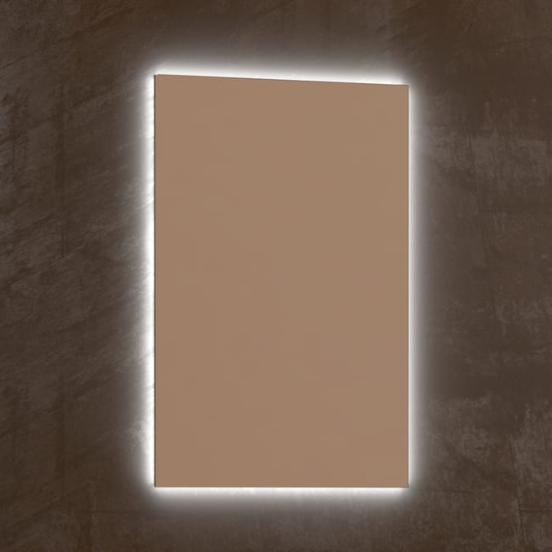 Specchio da Bagno Retroilluminato Led Touch Reversibile 80x70 cm  | PG M032
