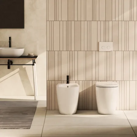Wc e Bidet per bagno
